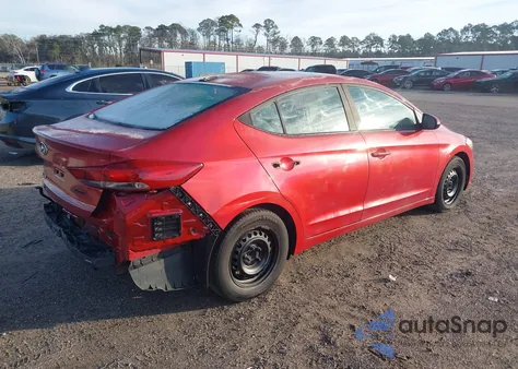 2017 Hyundai Elantra Se from USA, damaged, VIN 5NPD74LF1HH077379